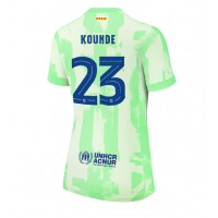 Maglia Calcio Barcelona Jules Kounde #23 Terza Divisa Donna 2024-25 Manica Corta